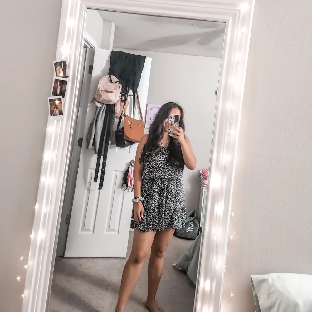 Leopard Romper